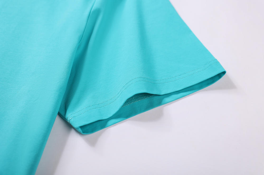 180克液氨丝光棉纯棉拉架圆领短袖T恤YS-MLD-8008(图3) 13405056811144909.jpeg