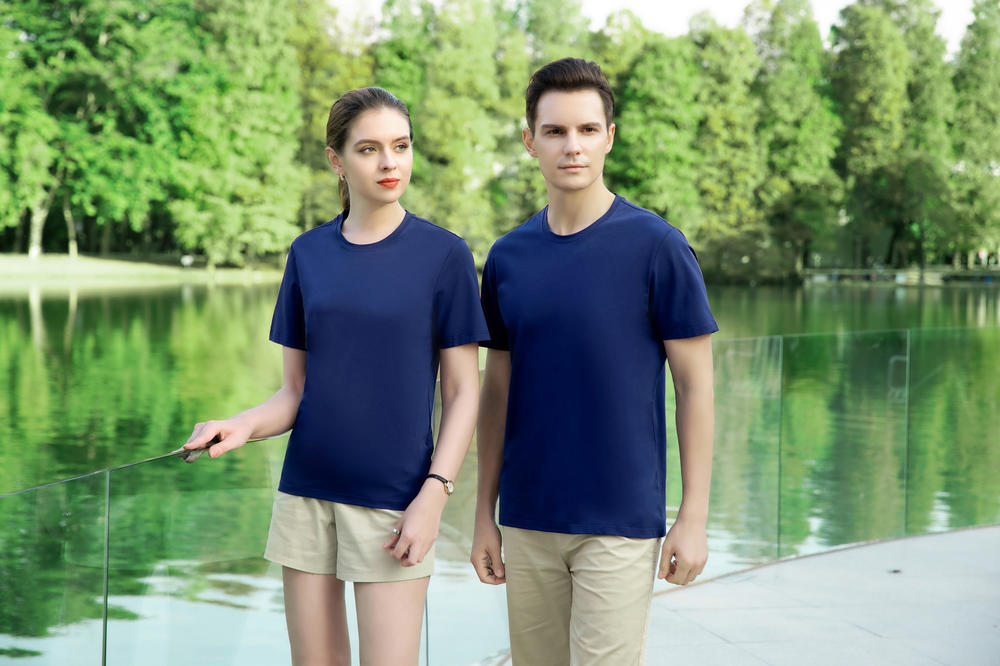 180克液氨丝光棉纯棉拉架圆领短袖T恤YS-MLD-8008(图5) 13405056812662378.jpeg