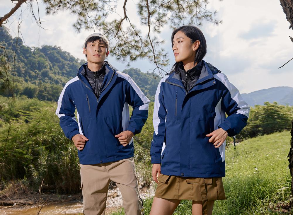 冬季保暖加厚羽绒服内胆三合一拼色冲锋衣YS-866(图6) 13405330521483262.jpeg