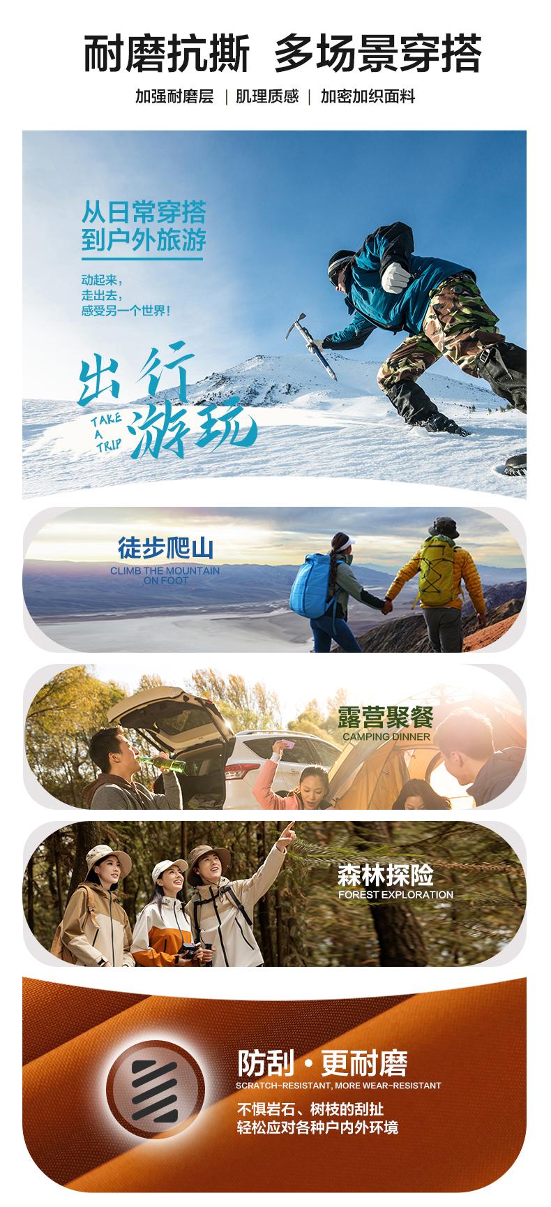 秋季常规薄款连帽拼色冲锋衣YS-6880(图5) 13405331403452028.jpeg