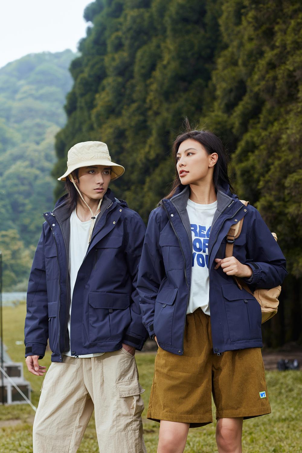 多兜工装款两件套摇粒绒内胆三合一冲锋衣YS-955(图11) 13405400954918042.jpeg