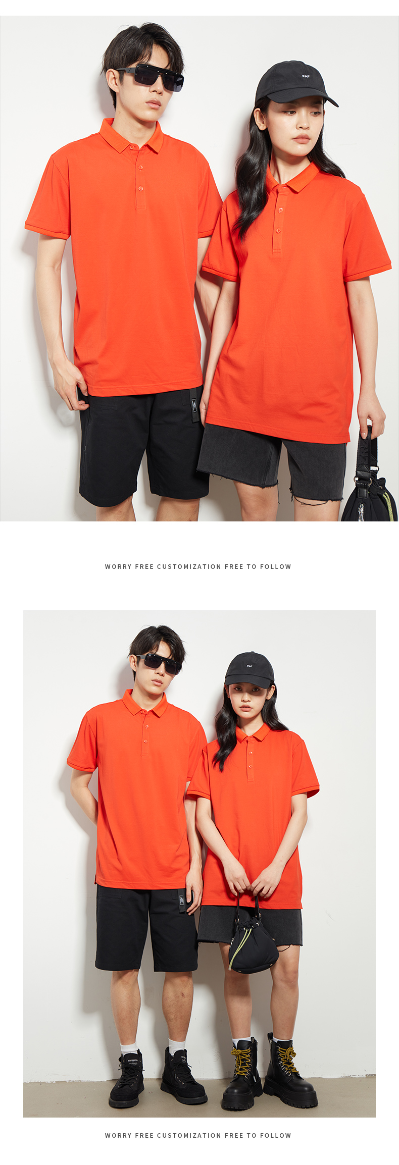 190g40支超爽兰精棉纯色蜂窝领POLO开叉下摆CF552男(图13) 13405829704420591.jpeg