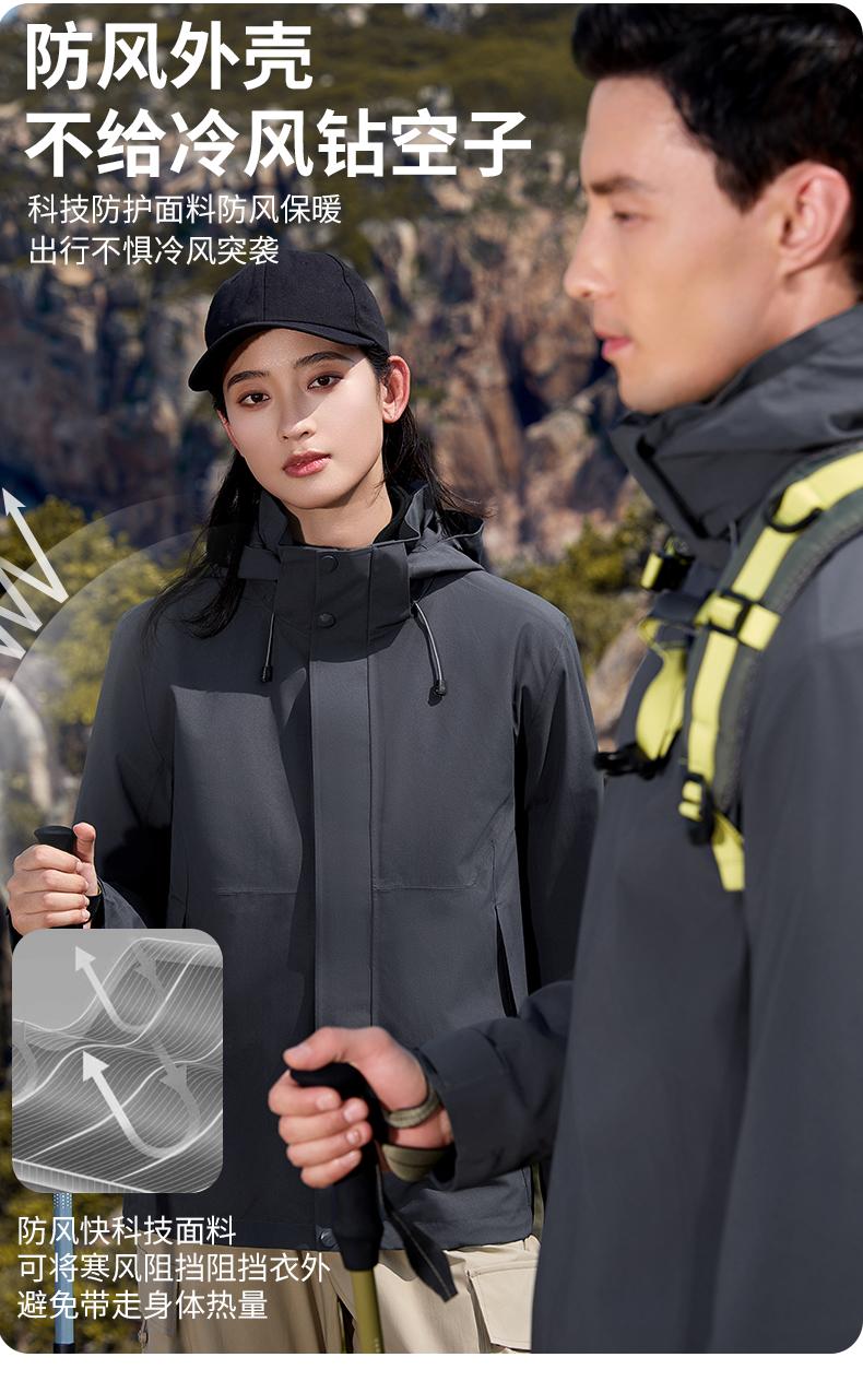 全热封压胶纯色摇粒绒两件套三合一冲锋衣CF-GT3-29777(图3) 详情 (3).jpeg