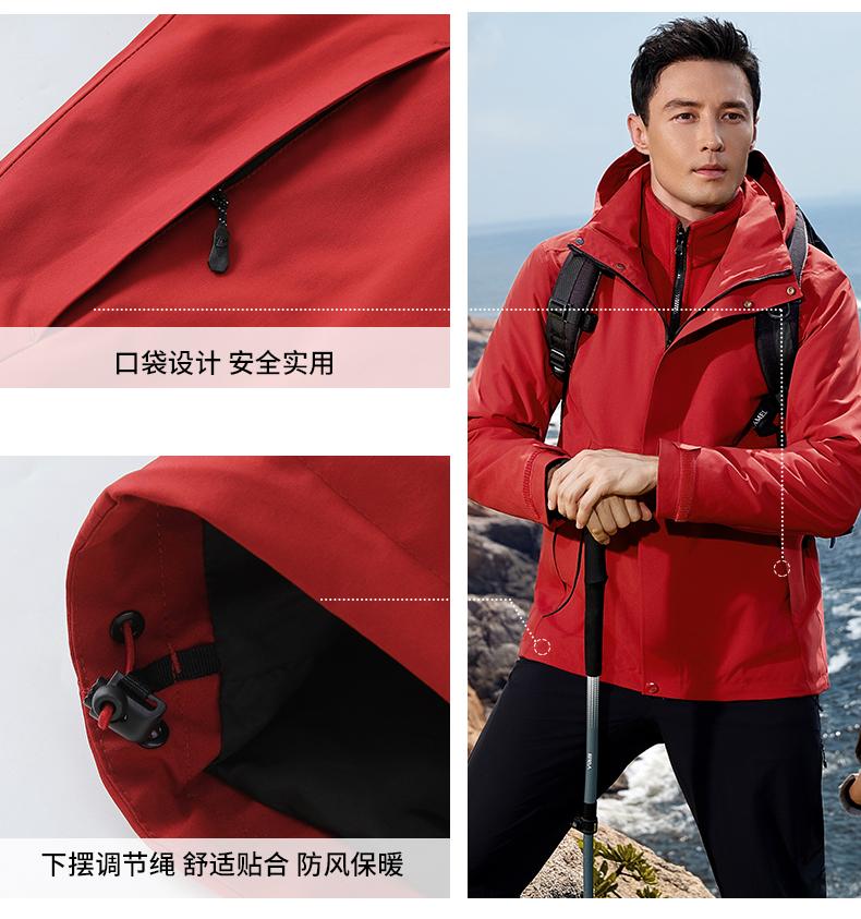 全热封压胶纯色摇粒绒两件套三合一冲锋衣CF-GT3-29777(图15) 详情 (15).jpeg