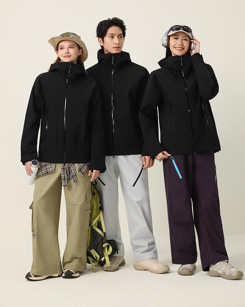 户外高端压胶商务单层功能性连帽硬壳冲锋衣CF-GT3-820(图32) 详情 (32).jpeg