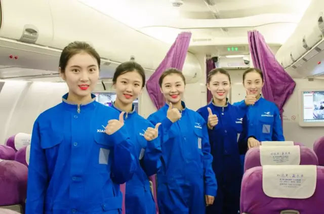 厦门航空乘务训练换新装,喜迎金砖展新貌(图4) 4.jpg