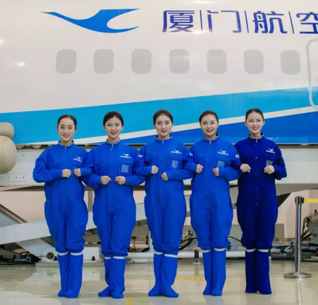 厦门航空乘务训练换新装,喜迎金砖展新貌(图2) 2.jpg