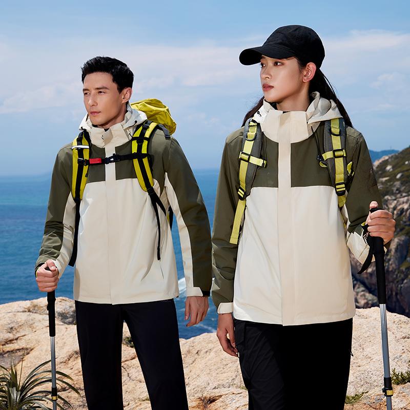 户外摇粒绒内胆三合一冲锋衣两件套CF-GT3-29555