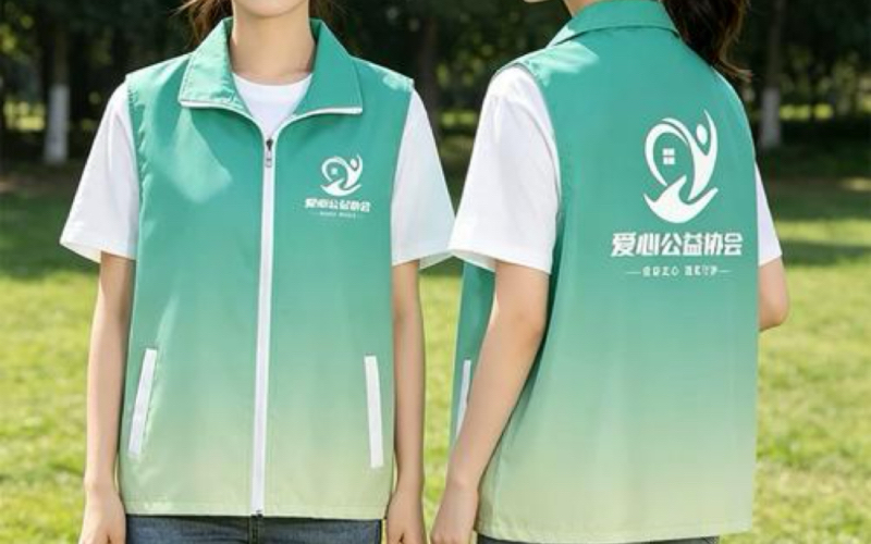 工作服LOGO渐变图案适合什么工艺?(图1) 工作服LOGO渐变图案适合什么工艺?(图1)